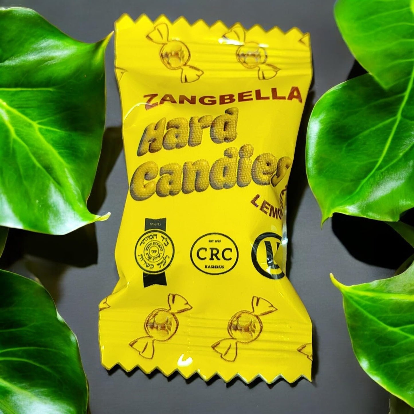 ZANGBELLA Ginger Hard Candy - Relief Nausea, Motion Sickness, Upset Stomach, Great Tasting Lemon Flavor, Individually Wrapped (3 PACK)