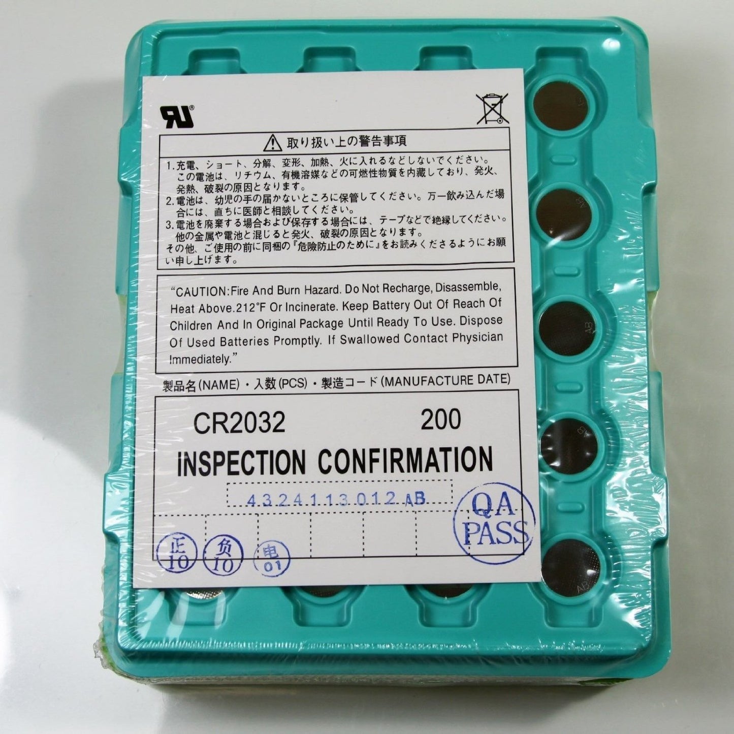 [ Pack of 10 ] Energizer Cr2032 3v Lithium Coin Cell Battery Dl2032 Ecr2032 CR 2032