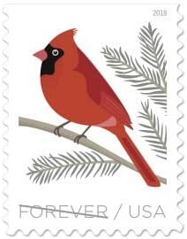 USPS Forever Stamp Sheets Featuring Birds (2 Sheets, Birds in Winter)