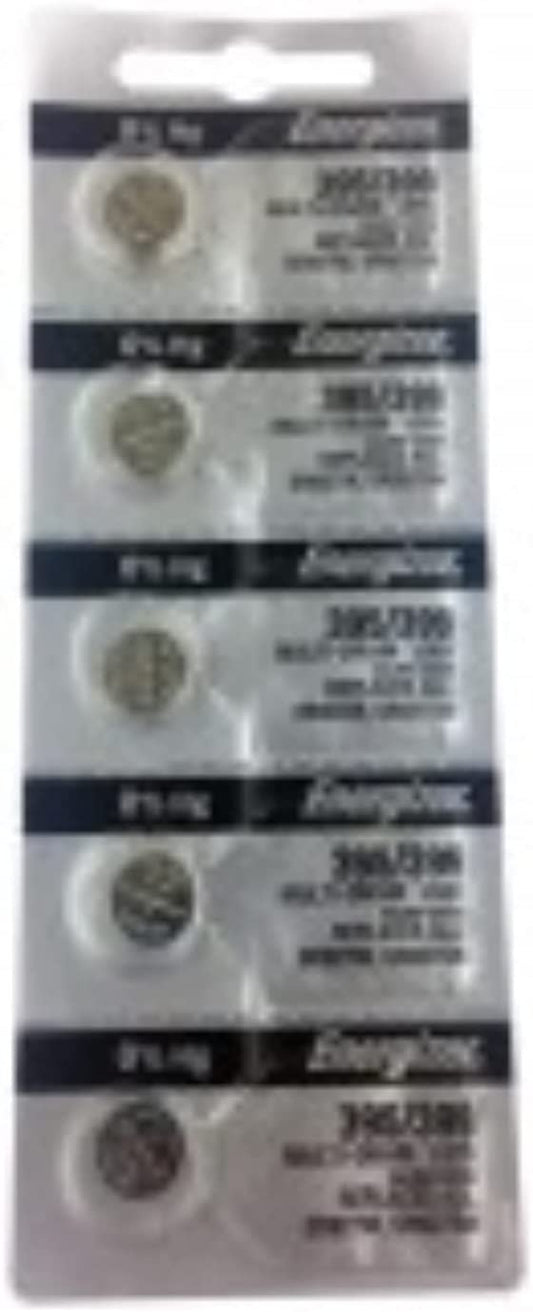 Energizer 395/399 Silver Oxide 5 Batteries (SR927W / SR927SW)