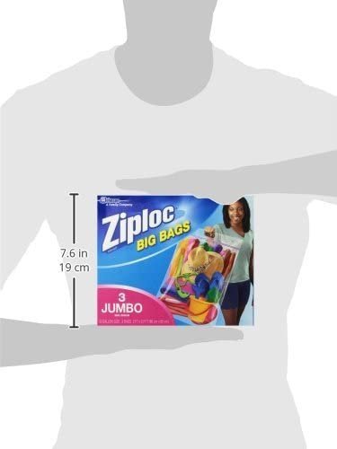 Ziploc Jumbo Big Bags 3 ea (Pack - 3)