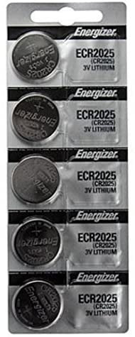 Replacement Batteries Energizer CR2025 for Cayeye, Sigma, Knog, Planet Bike & Mnay Others. Card of 5.