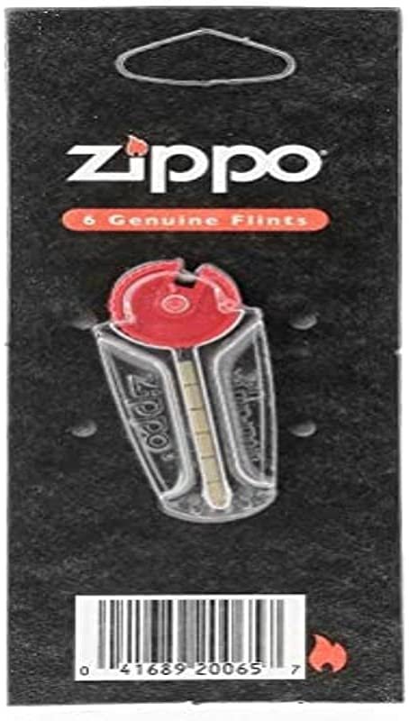 Zippo 2406N(576) Flints, 1 card of 6 flints