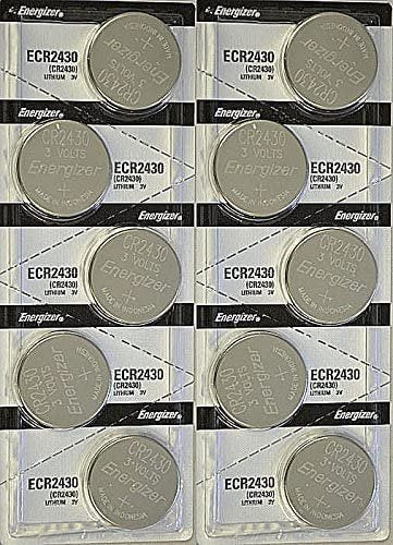 1 X 10x Energizer CR2430 (ECR2430BP) Lithium Coin 3v Button Cell battery