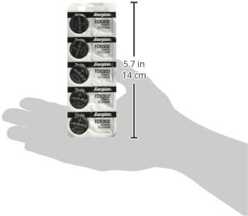 Energizer 2032 BATTERY LITHIUM 3V (PACK OF 5)
