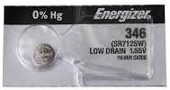 Energizer 346 (SR712SW) Silver Oxide Watch Battery 346. On Tear Strip