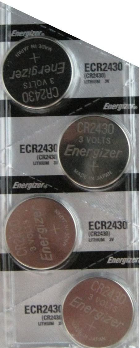 4 Pack Energizer CR2430 Lithium Coin Button Cell battery