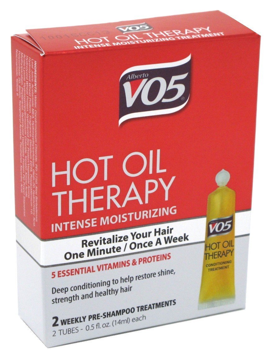 Vo5 Hot Oil Therapy Treatment 2 Count 0.5 Ounce (14ml) (2 Pack)