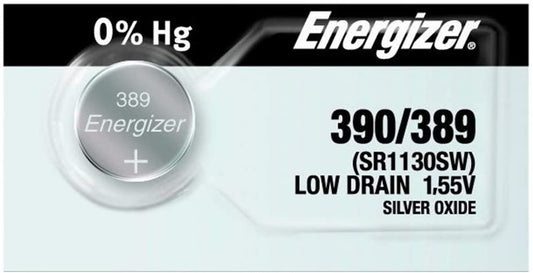Energizer 389-390 1.5V Silver Oxide Battery (1 Pack)