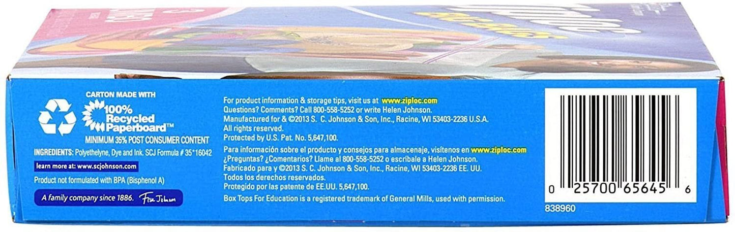 Ziploc Big Bags, XXL Double Zipper Bag - 6 Count