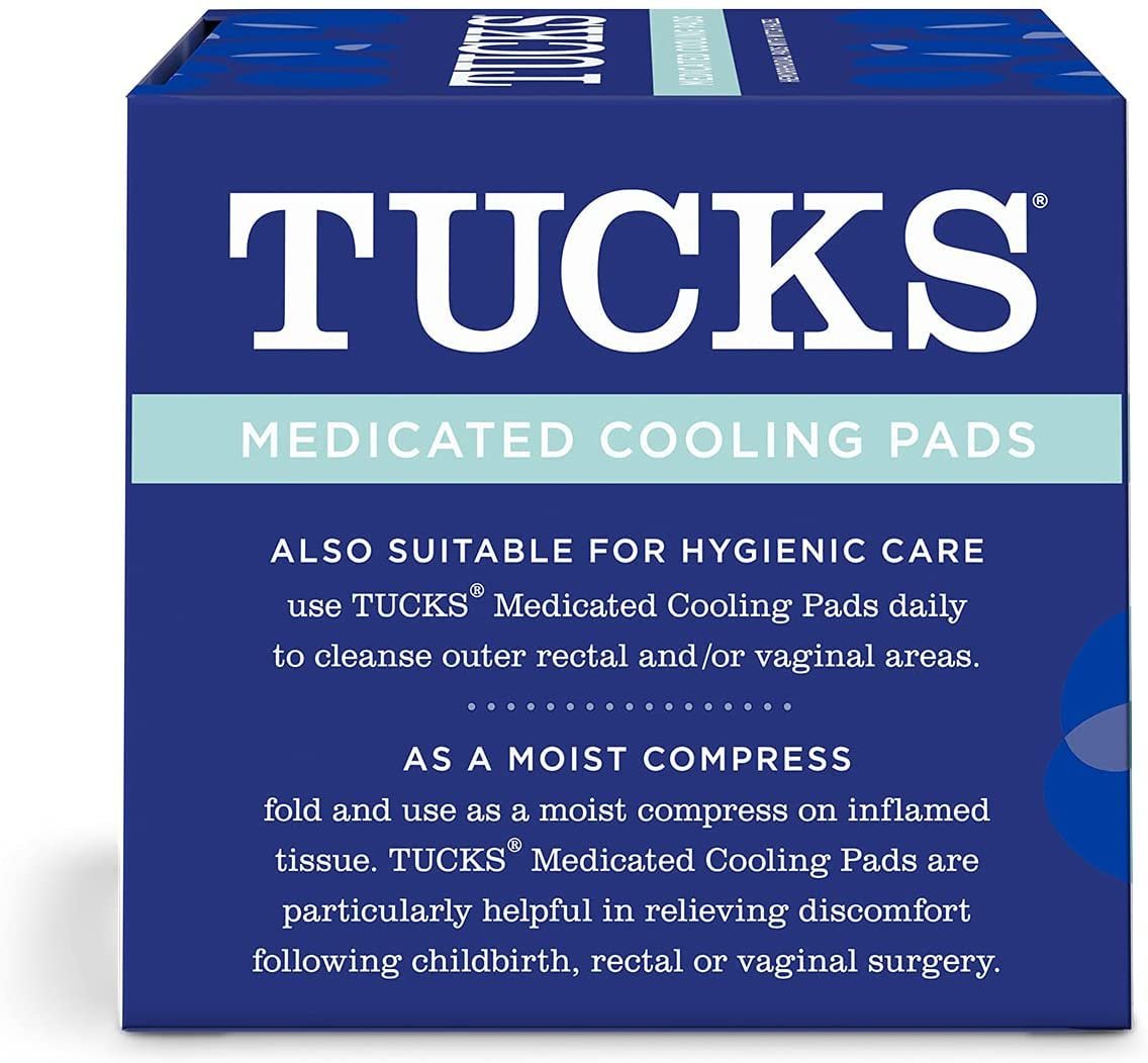 TUCKS MED. Pads 100 Count (Pack of 2) #150020