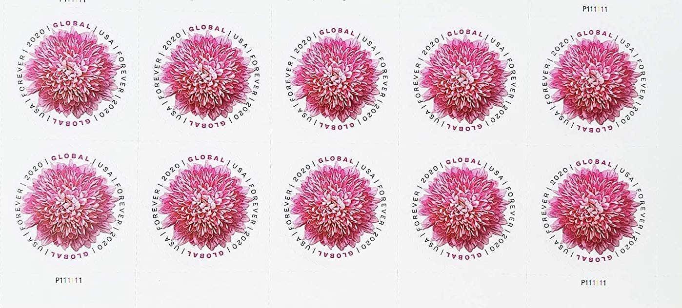 USPS Global Forever Stamps - 20 Stamps