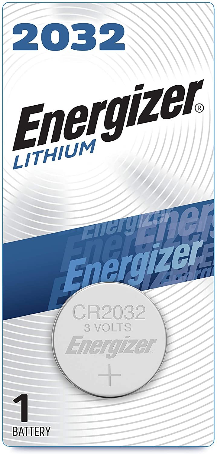 Energizer 2032 Batteries 3V Lithium, (1 Battery Count) Replaces BR2032, DL2032, ECR2032