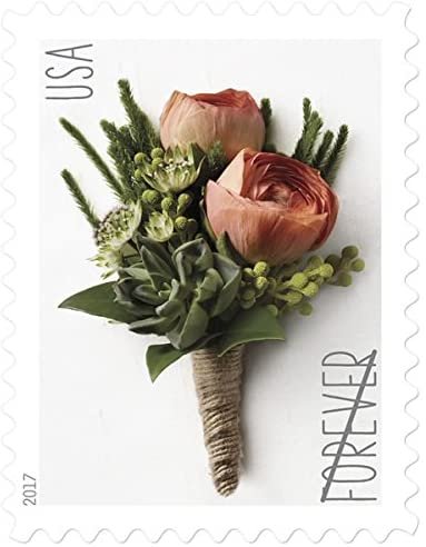 USPS Forever Stamp: Celebration Boutonniere (4 Sheets)