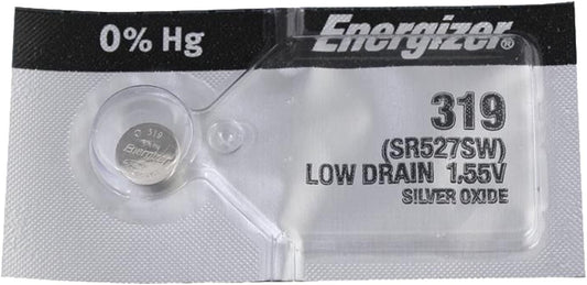 5 New 319 SR527SW SR64 Energizer Watch Batteries 1.55V