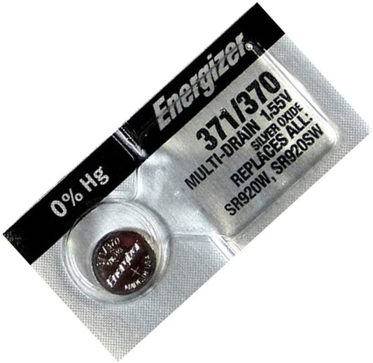Energizer 371/370 Silver Oxide Watch Battery